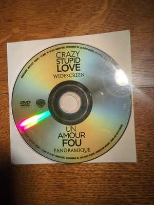 Crazy, Stupid, Love. (DVD, 2011, Canadian French) Disc Only 