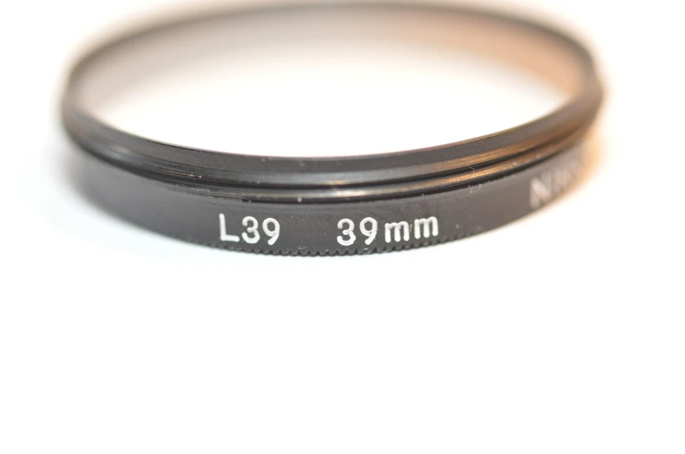 Nikon 39mm L39 UV filter for Nikkor lens rear mount or drop in type - Image 2 of 4