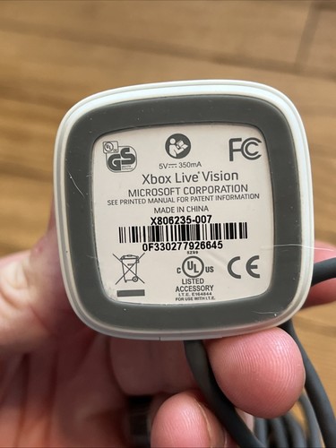 Microsoft Xbox 360 Official Live Vision Camera USB Webcam OEM Great! - Picture 4 of 9