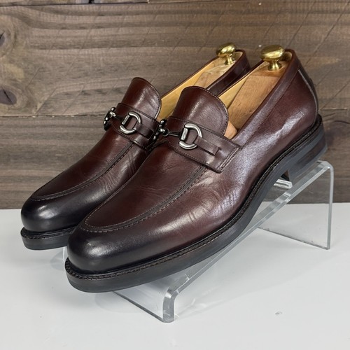 Beckett Simonon Horsebit Loafers Dress Shoes Men's Size 11.5 Leather Burgundy