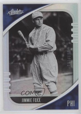 2021 Panini Absolute Holo Silver 183/199 Jimmie Foxx #29 HOF 00m5