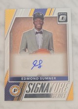 2017-18 Panini Donruss Optic - Signature Series Edmond Sumner #8 (AU, RC)