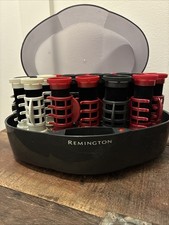 Remington Hot Rollers Curlers Model KF-201 Set 20 Velvet Clips 3 Sizes Tested