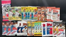 Old Shop Liquidation! NEW, Sealed Baseball Packs LOT! Hobby Topps, 1st Ed, Optic