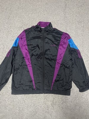 Adidas Retro Jacket Vintage Windbreaker Track Nylon 90s  Size XXL
