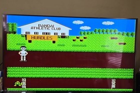 Athletic World Family Fun Fitness NES Rare Variant Rough Box Tested 