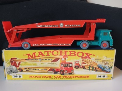 Matchbox.  Lesney  M-8.  GUY WARRIOR   CAR TRANSPORTER