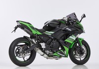 Hurric Supersport Komplettanlage (2-1) FüR Kawasaki Z650 RS 649 Ccm Bj. 22-23