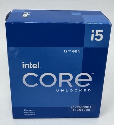 Intel Core i5-12600K Processor (4.9 GHz, 10 Cores, FCLGA1700) Box