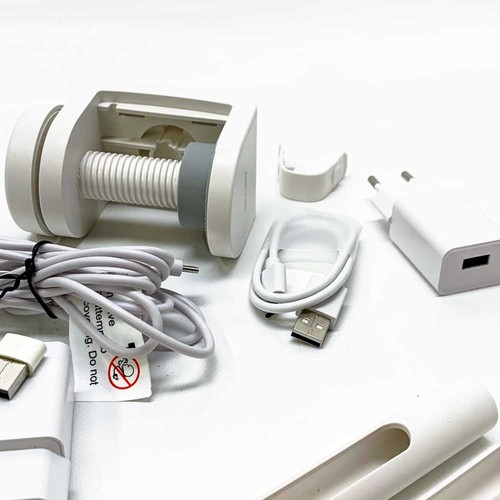 NETVUE Babyphone con Fotocamera e Supporto 4 in 1, 5 Pollici 1080P HD Video Babyphone - Foto 5 di 10