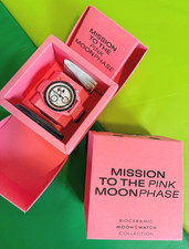 Swatch x Omega Bioceramic Moonswatch Mission To The Pink Moon SO33P700