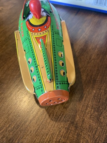 Vintage Rocket Racer Friction Tin Toy In box Schylling Collector Series - Picture 13 of 17