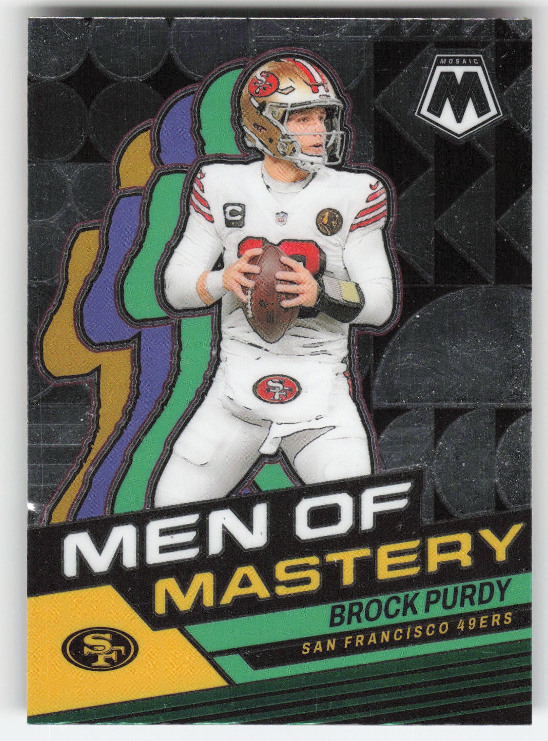 Brock Purdy, 2024 Panini Mosaic, #MM-3, San Francisco 49ers,
