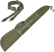 Shotgun Case Thick Padding Rifle Cases, 52" Bag with Adjustable Carry Strap, Acc