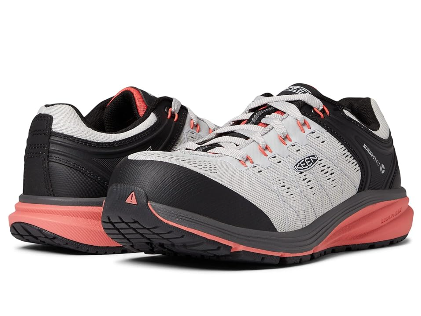 Scarpa antinfortunistica Keen donna Utility Vista Energy taglia 8W nero rosa punta composita