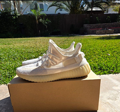 adidas Yeezy Boost 350 V2 Low Bone White Primeknit Men s Sneakers HQ6316