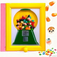 Handy Candy Frame Dispenser Picture Frame Gift Adults Kids Christmas Decoration