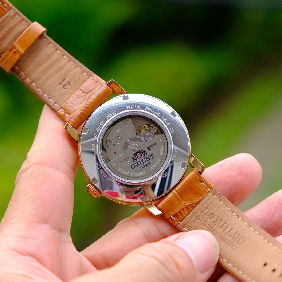 ORIENT Automatic Orient automatic wristwatch gold… - image 8