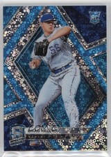 2019 Panini Chronicles Spectra Neon Blue Prizm 90/99 Brad Keller #35 fm0