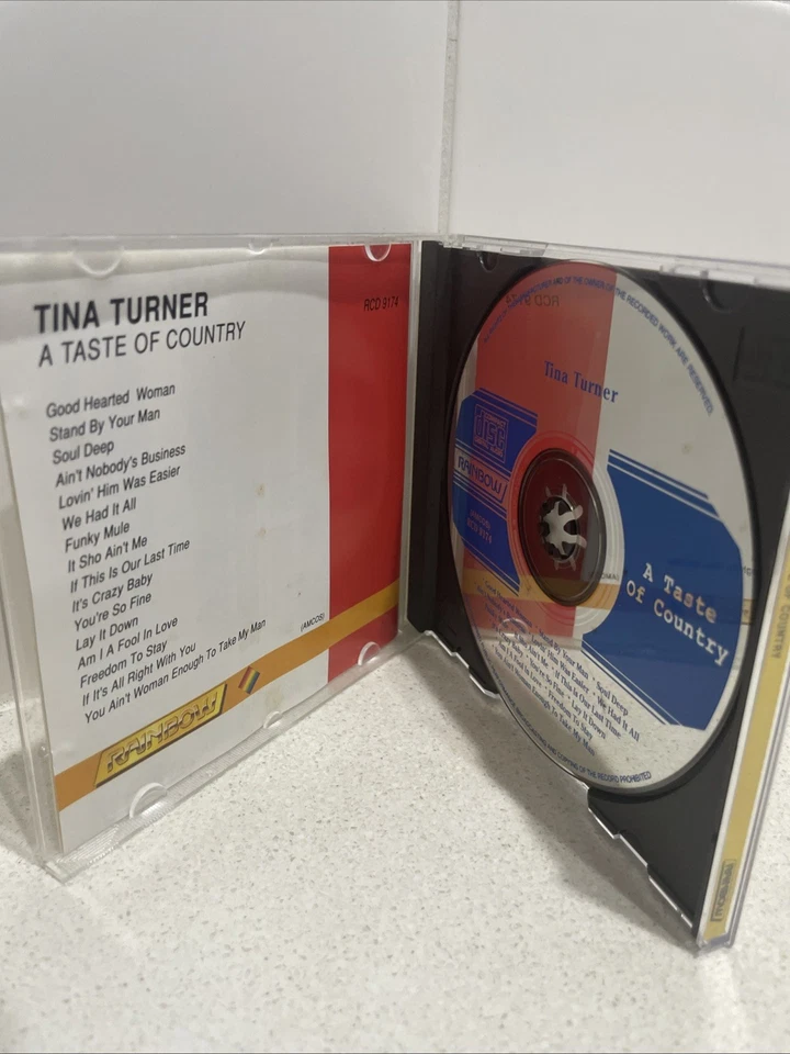 Tina Turner - A Taste of Country - Rare Australian Rainbow 16 Track CD Album - Image 2 of 4