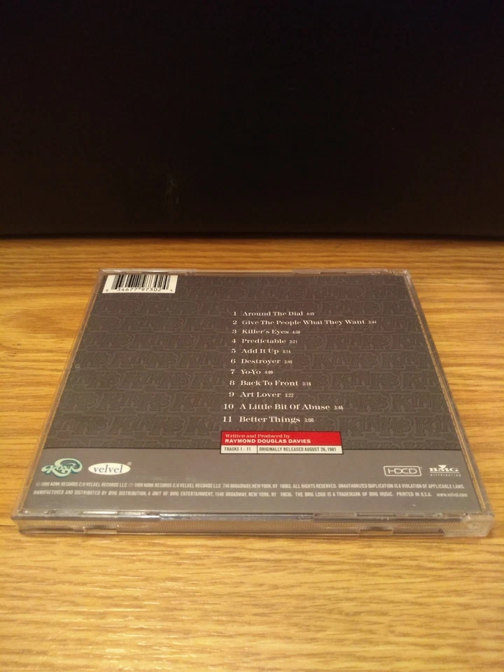 The Kinks HDCD Give The People What They Want 1981 Remastered Ray Davies Dave CD - Image 3 of 3