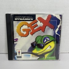 Pansonic 3DO - Gex - Video Game - DISC & MANUAL ONLY - NO ARTWORK TESTED