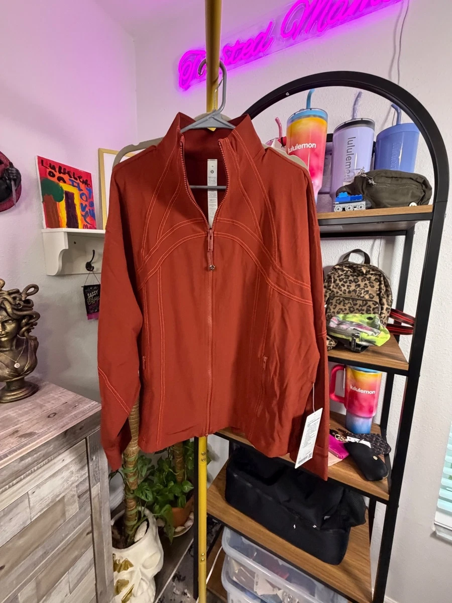 Lululemon Orange Activewear Jackets for Women for sale - eBay