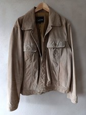 inscene Wildlederjacke Lederjacke Jacke  Blo L Beige Sand Camel 