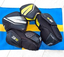 ★ BAUER SUPREME 3SPRO/3S Ellenbogenschoner Gr. INTERMED L Gebraucht ★