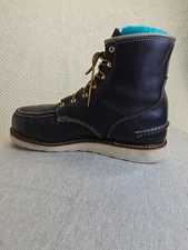 Thorogood American Heritage MAXWear Wedge Men's Leather Moc Toe Work Boots. 