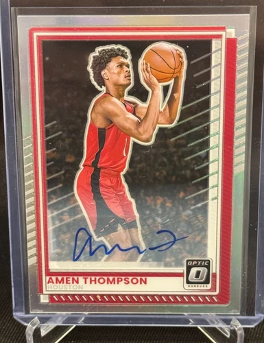 2025 Donruss Optic Dominators Autographs - Scope Amen Thompson