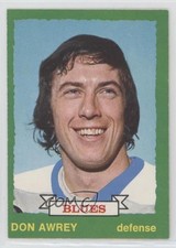 1973-74 O-Pee-Chee Light Back Don Awrey #240 0ll