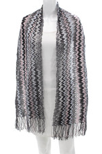 Missoni Womens Knit Scarf Size 70" X 16"