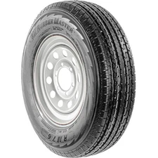 Assembly RubberMaster RM76 ST 225/75R15 E 10 Ply 5 x 4.5 White Modular