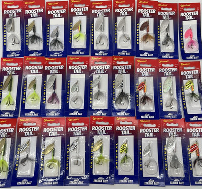 Worden s Rooster Tail Spinner Bait   Choose Size & Color   Veteran-Owned LLC