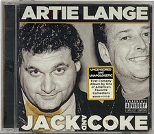 Artie Lang Jack & Coke 18 Track Comedy CD 2009 Mike Tyson Italian Mother *Sealed