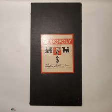 Vintage Monopoly Game Board Only Parker Brothers Inc 1935
