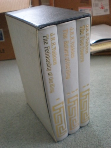 JRR Tolkien Box Set: Der Herr der Ringe, 3 x Hb, Folio Society, 1977
