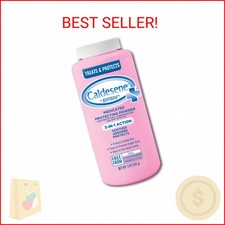 Caldesene Medicated Protecting Body Powder with Zinc Oxide and Cornstarch, Talc