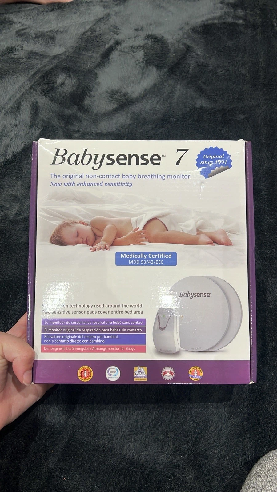 BabySense 7 Baby Breathing Monitor - hardly used
