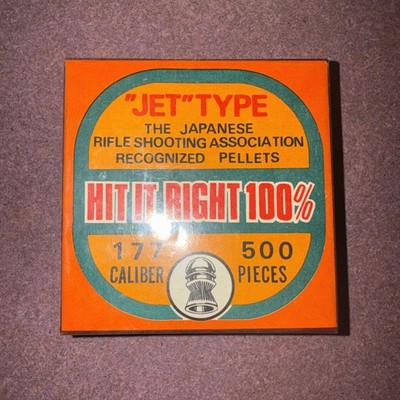 .177 Jet Pellet Air Rifle Almost Empty Box