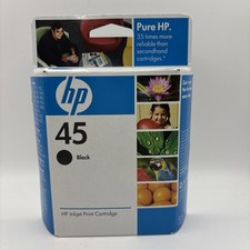 HP 51645A 45 Ink Printer Cartridge - Black 2007 Exp