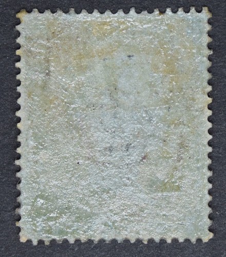GB SG17 QV 1854 1d rojo-marrón, troquel I, Wmk SC, P16, papel azulado, JC, como nuevo MLH - Imagen 2 de 2