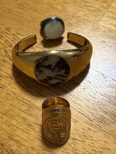 Designer Jewelry Bundle: J.Crew Rings & Cuff + Balmain x H&M Ring