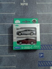 Welly Jaguar XK Coupe , Jaguar XJ Diecast Model 1:60 Scale 2 Pack