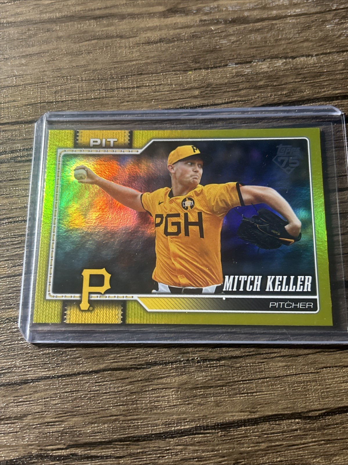 2026 Topps Series 2 Yellow Rainbow Foil /399 Mitch Keller Pirates #436