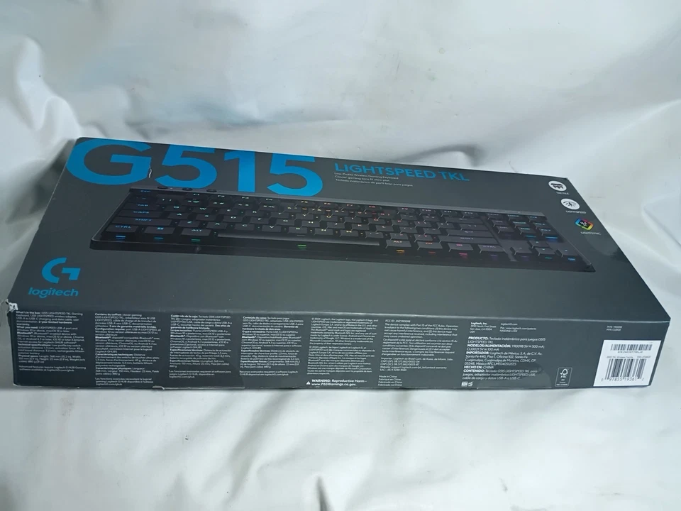 Logitech G515 Lightspeed TKL Wireless Mechanical Gaming Keyboard – Bluetooth  - Image 2 of 4