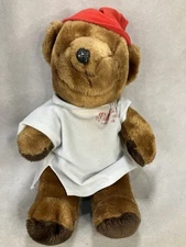 Vintage plush toy of the Celestial Seasonings "Sleepytime Bear