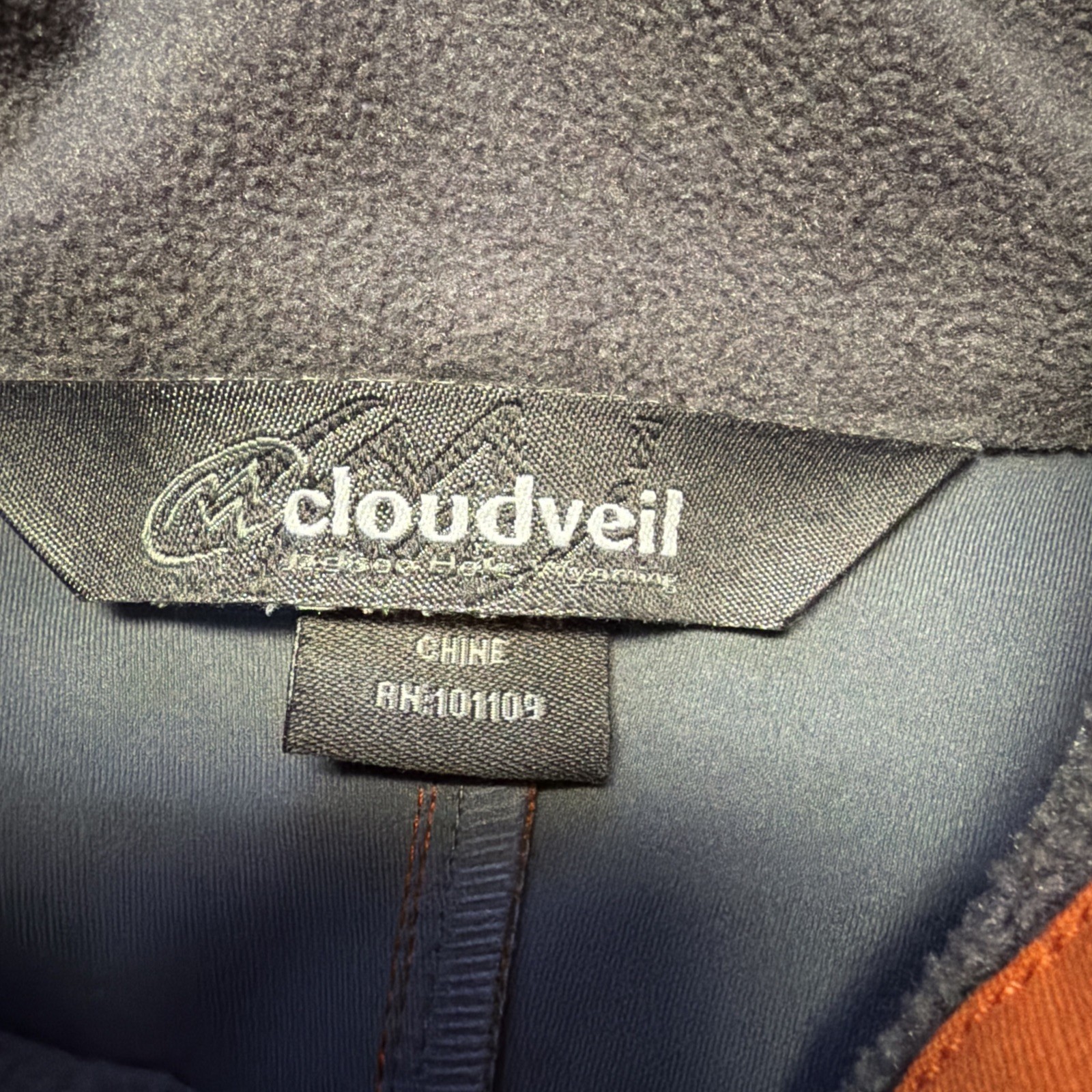 Cloudveil Softshell Jacket Mens Size Large Orange… - image 3