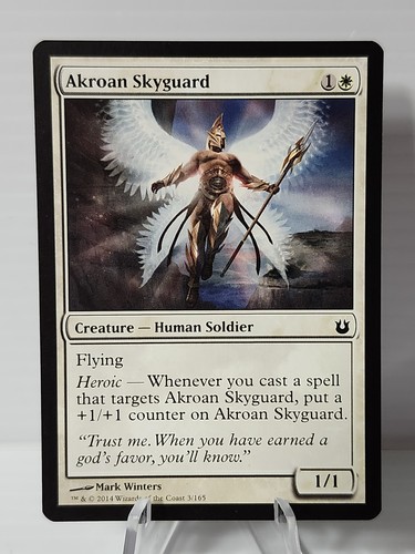 x1 Akroan Skyguard 2014 3/165 NM MTG Magic the Gathering - Picture 1 of 2